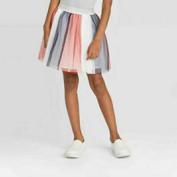 Cat & Jack Other - Cat & Jack Americana Girl's Tutu Skirt Size M 7/8
